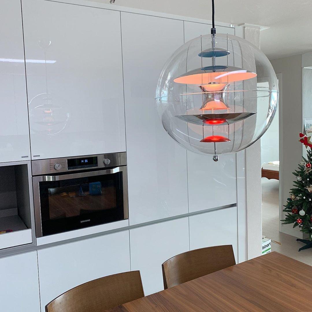 Gyan Futuristische hanglamp van aluminium