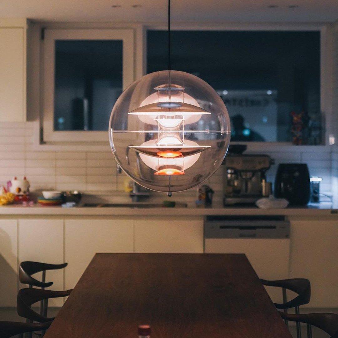 Gyan Futuristische hanglamp van aluminium