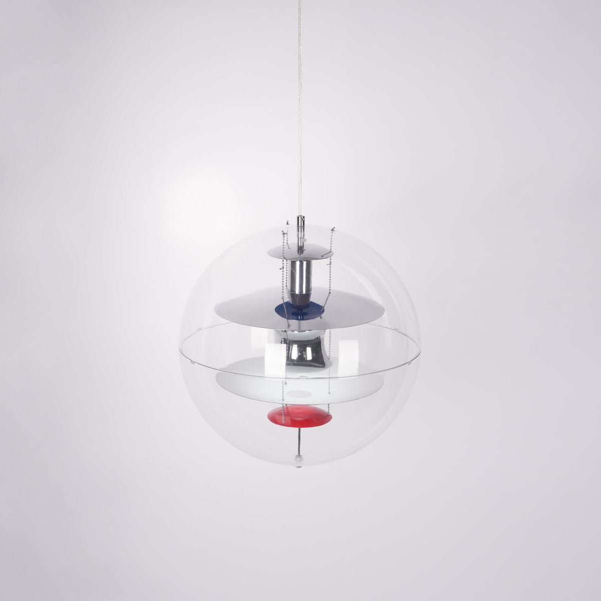Gyan Futuristische hanglamp van aluminium