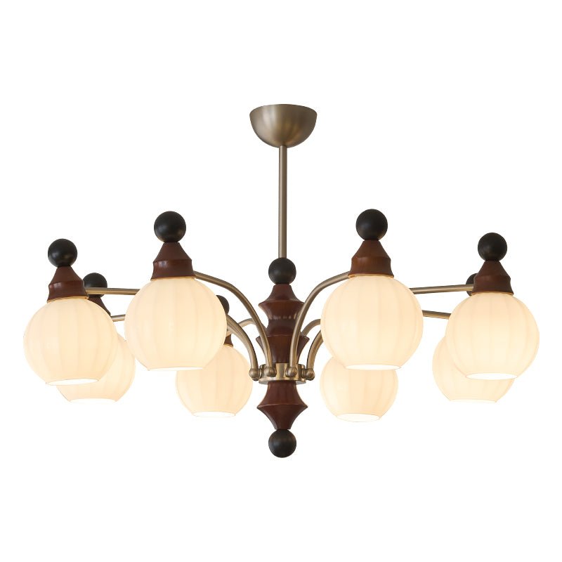 Zosilara traditionele elegantie houten kroonluchter