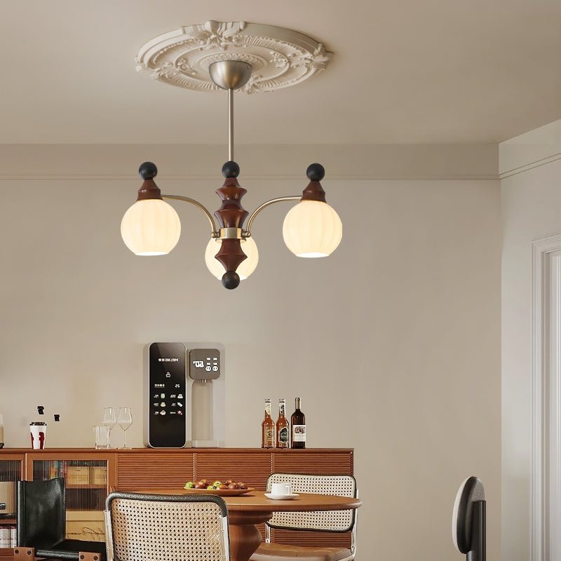 Zosilara traditionele elegantie houten kroonluchter