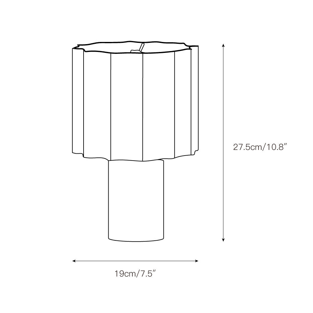 Selivella-tafellamp (ingebouwde batterij)
