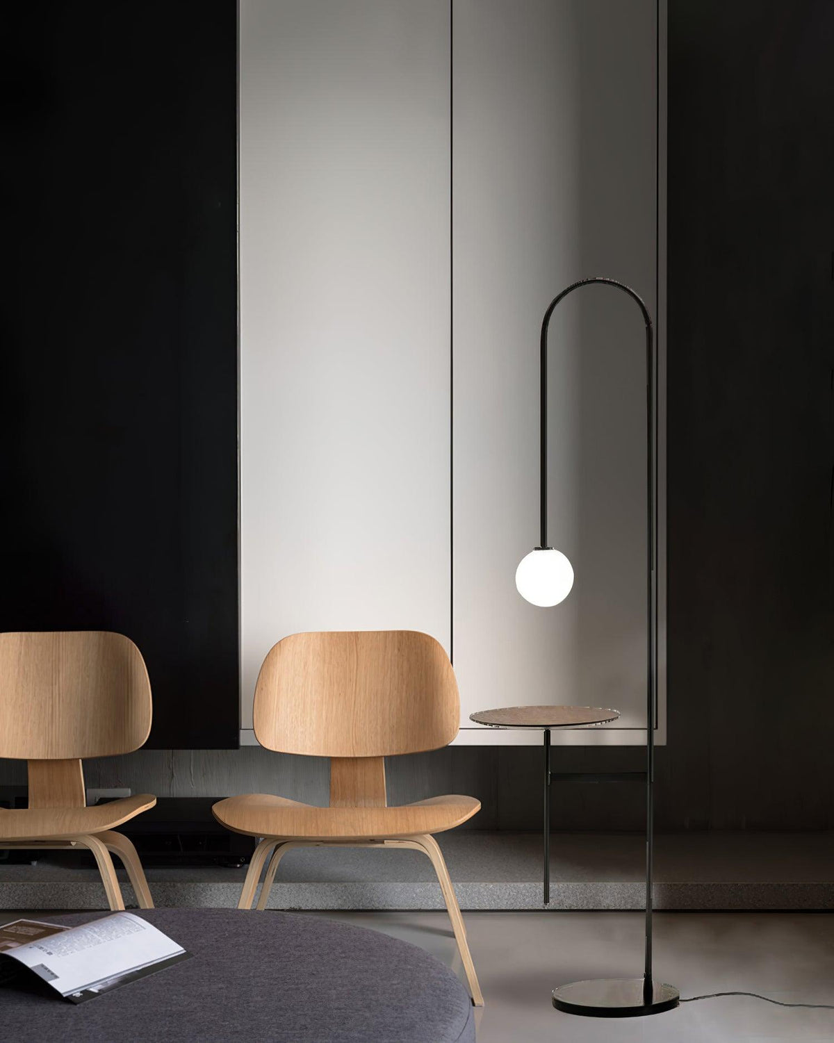 Celonce glas vloerlamp minimalistisch