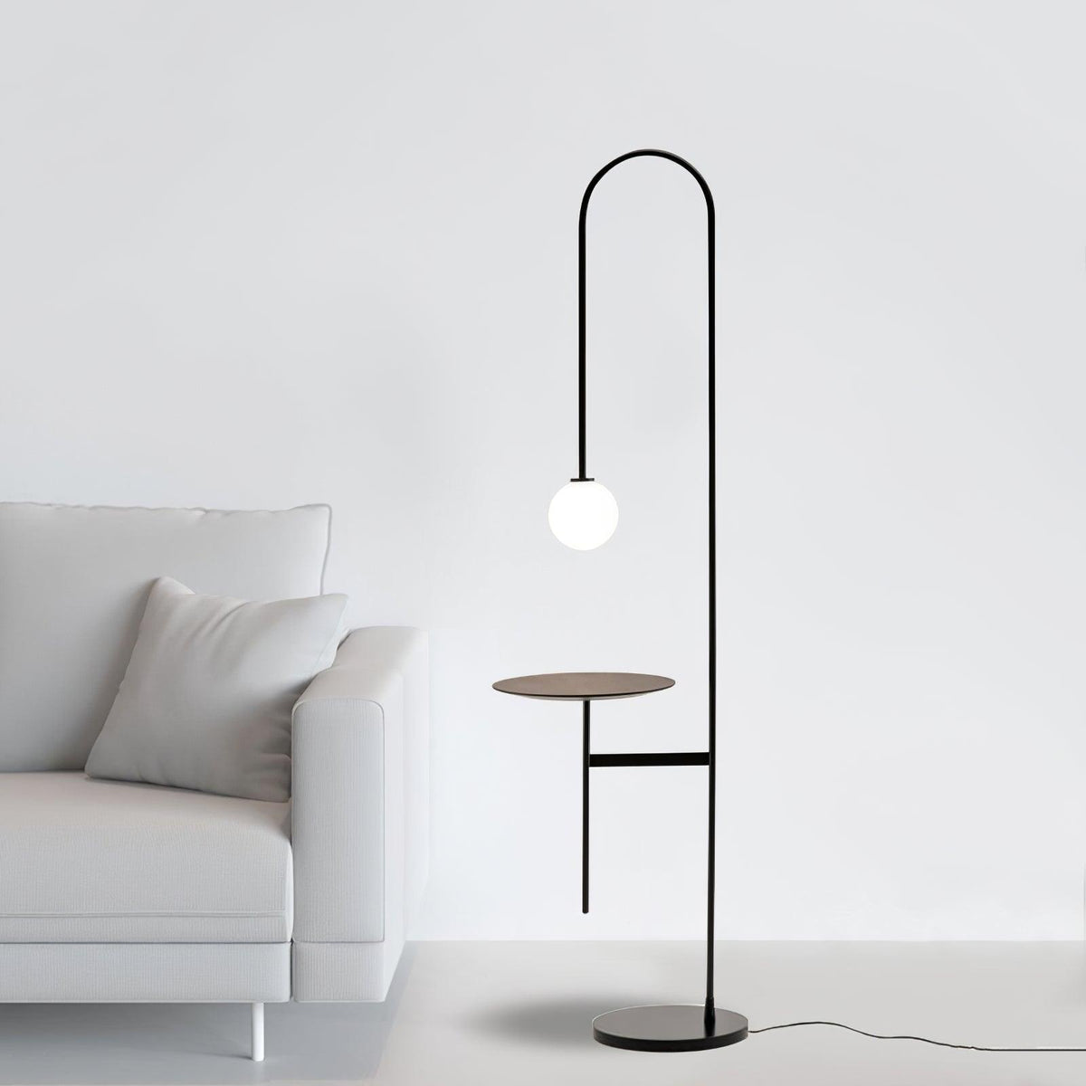 Celonce glas vloerlamp minimalistisch