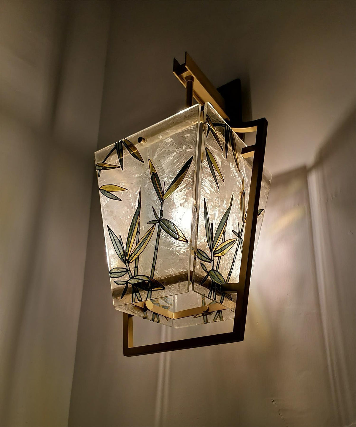 Zenith elegante wandlamp in messing