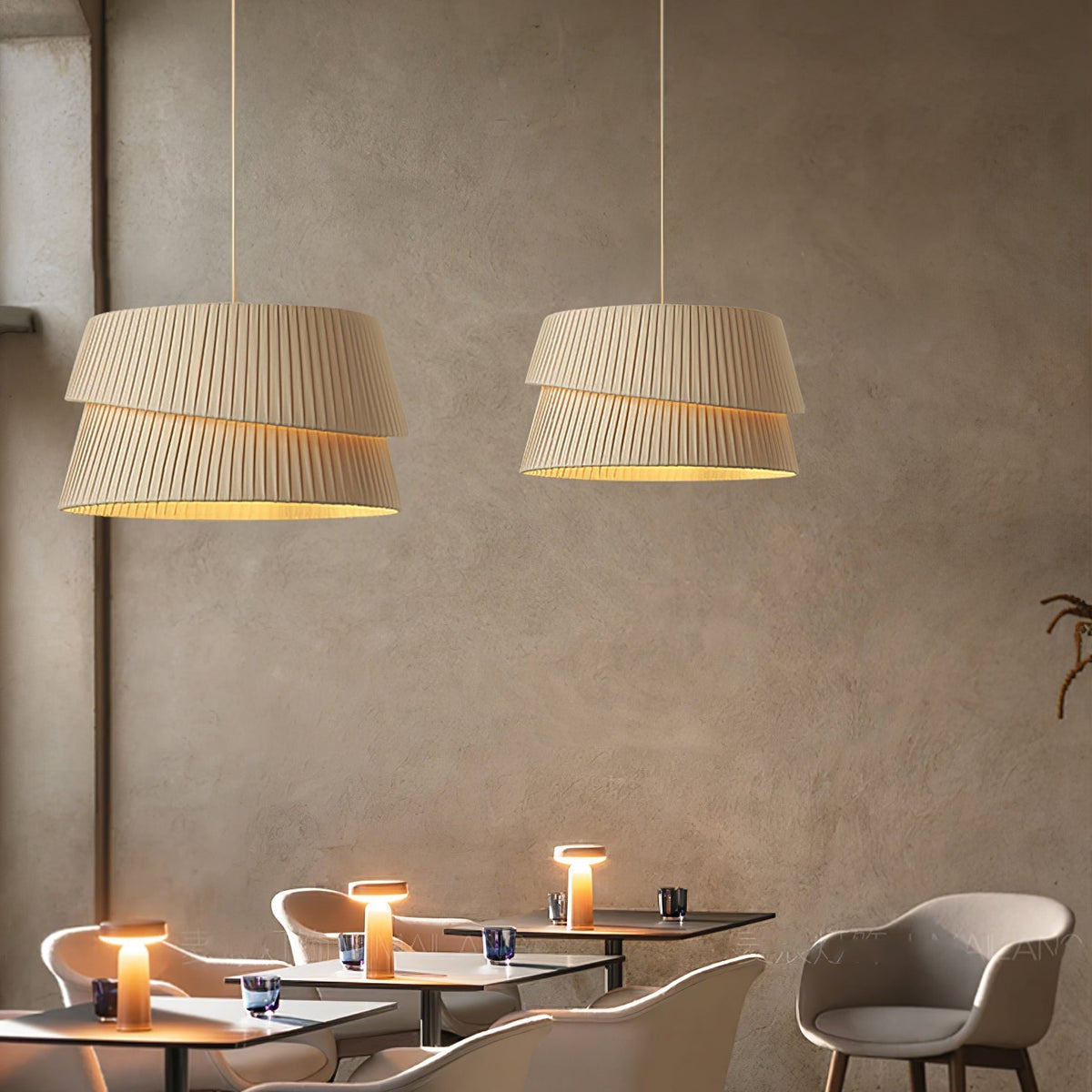 Ilira PremiumElegance Twist hanglamp van stof