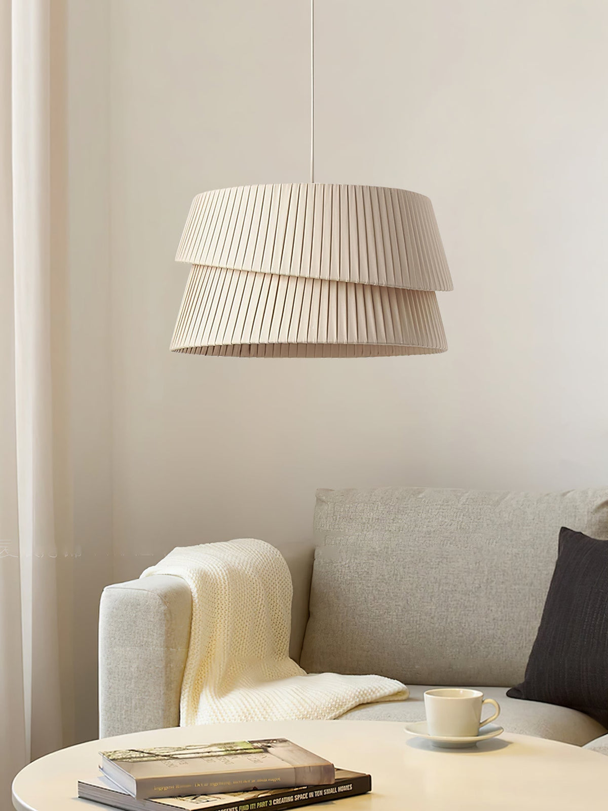 Ilira PremiumElegance Twist hanglamp van stof