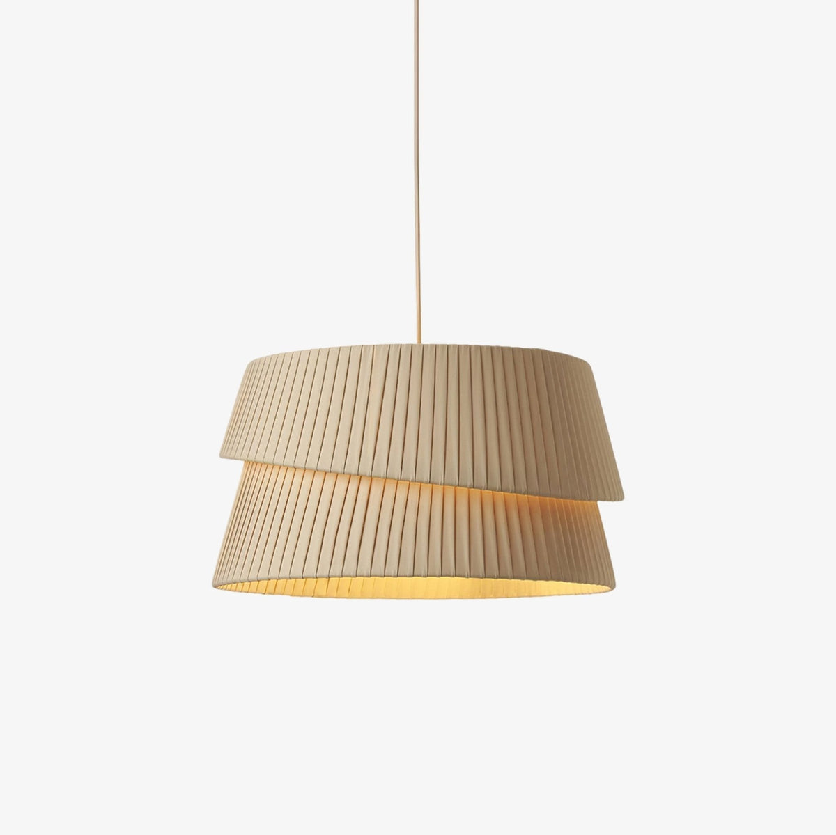 Ilira PremiumElegance Twist hanglamp van stof