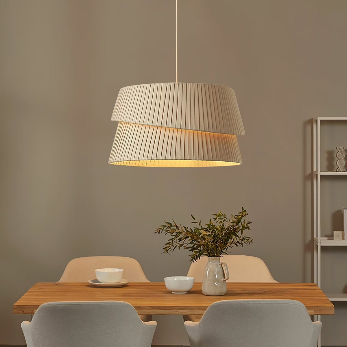 Ilira PremiumElegance Twist hanglamp van stof