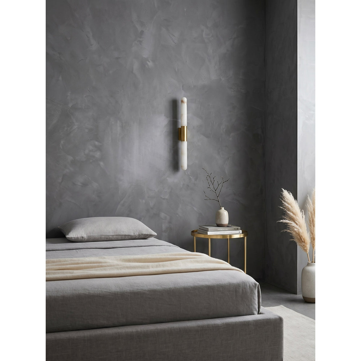 Eireaya Line Albast Tube wandlamp