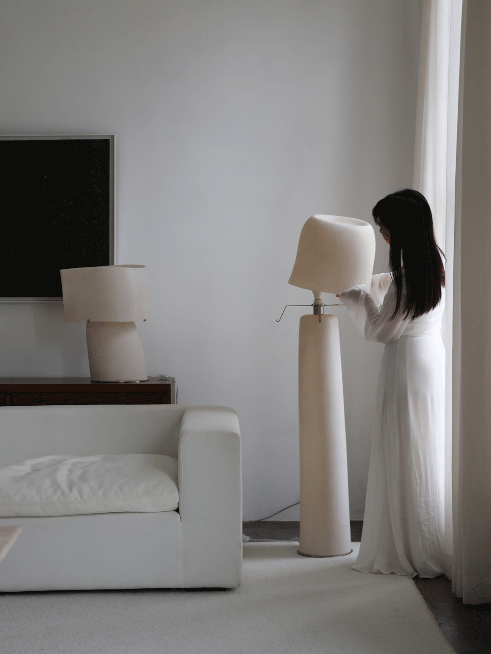 Aerval vloerlamp