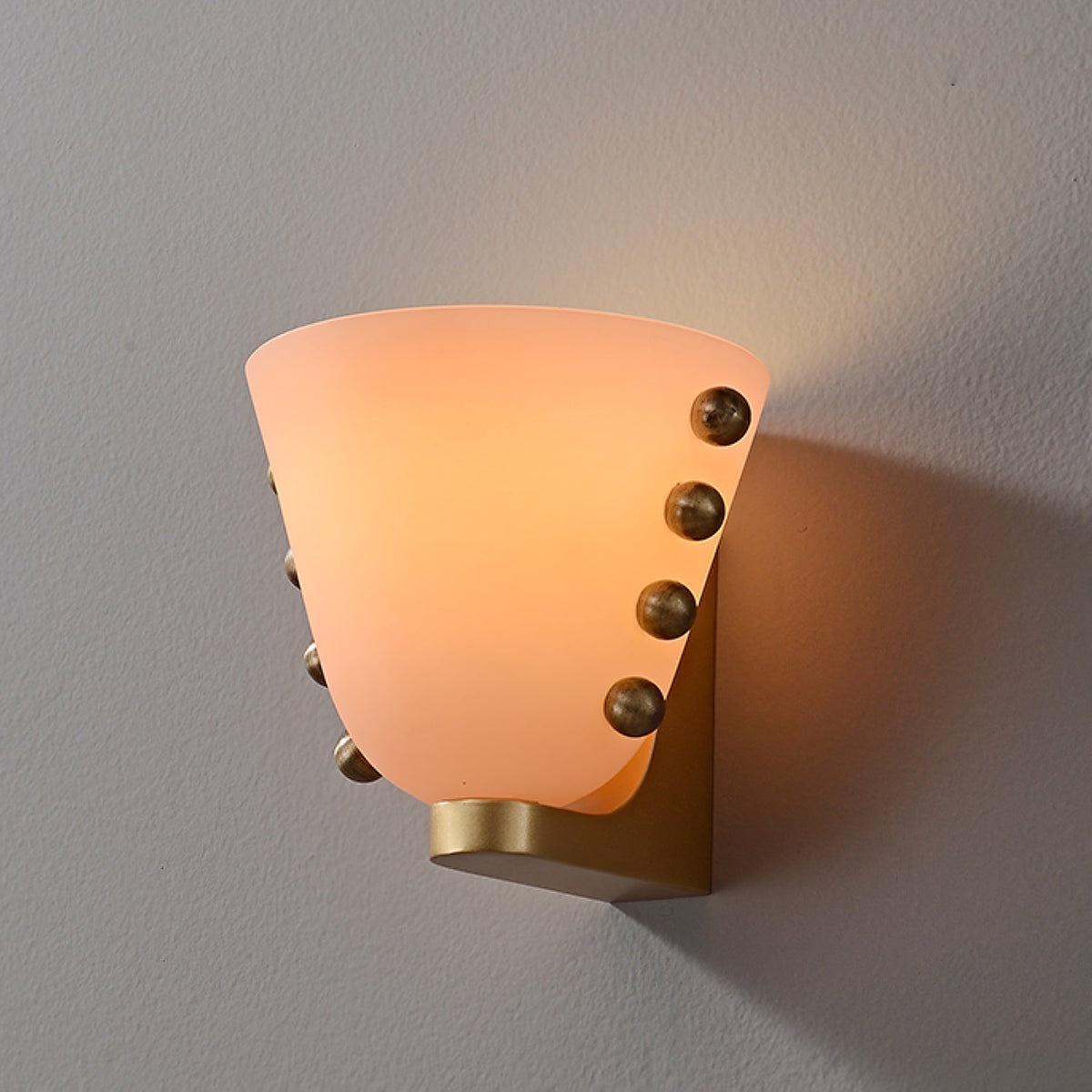 Dominic Minimalistische wandlamp van glas