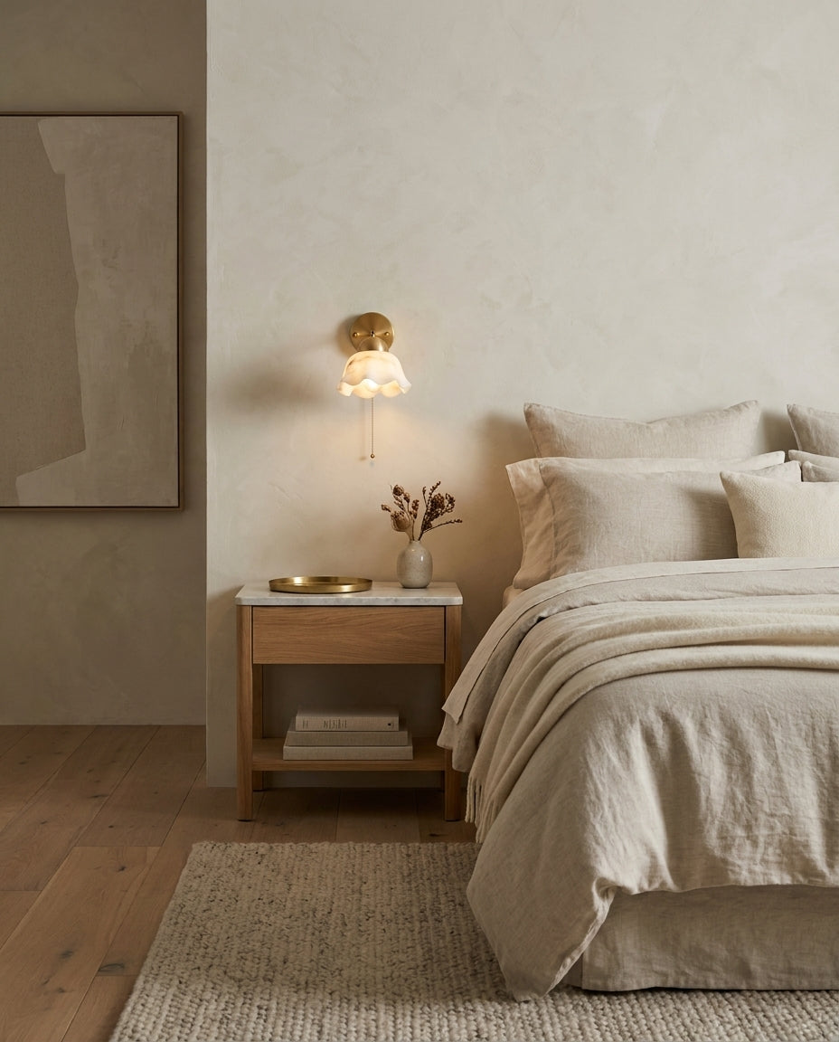 Mavenhurst Albasten wandlamp