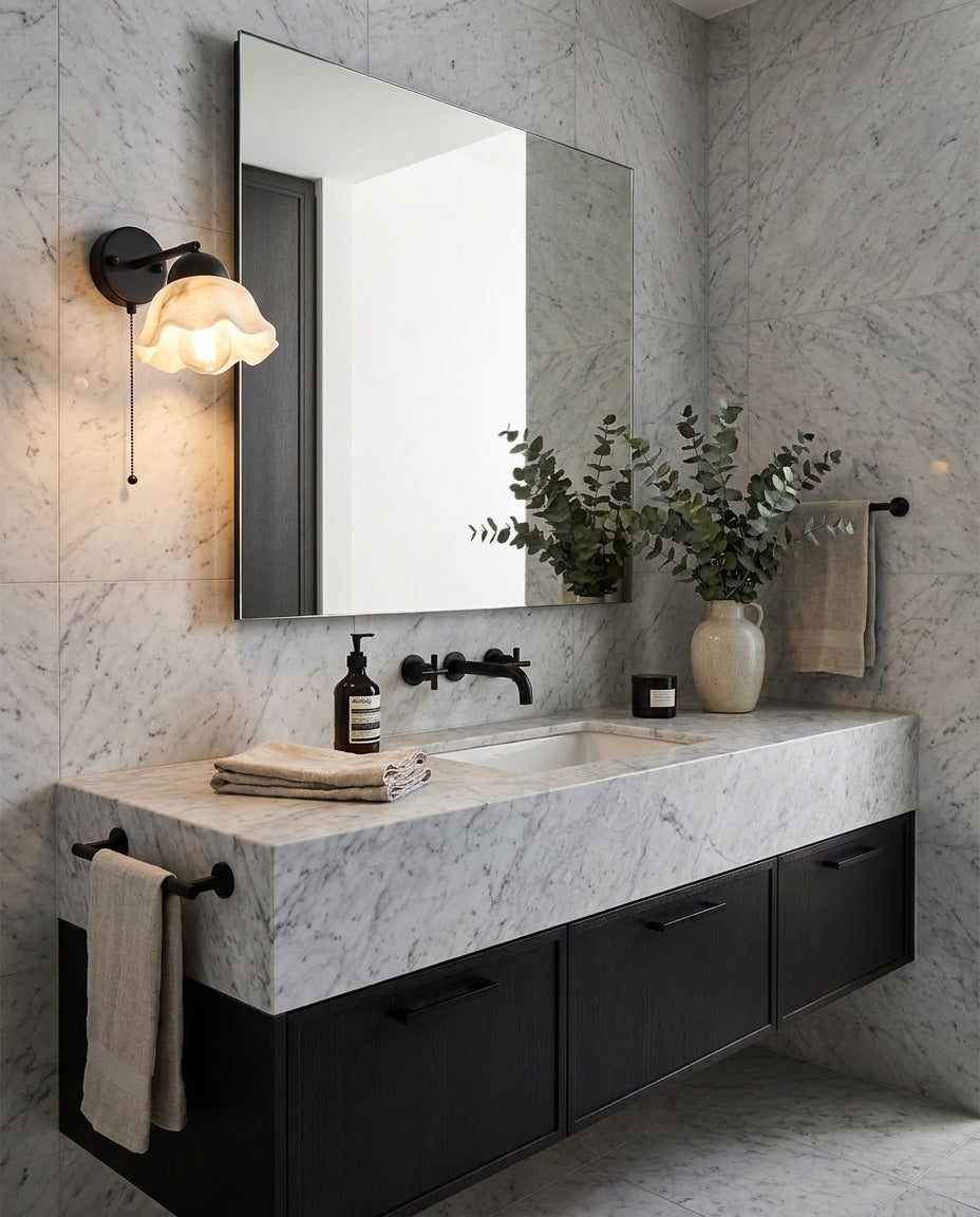 Mavenhurst Albasten wandlamp
