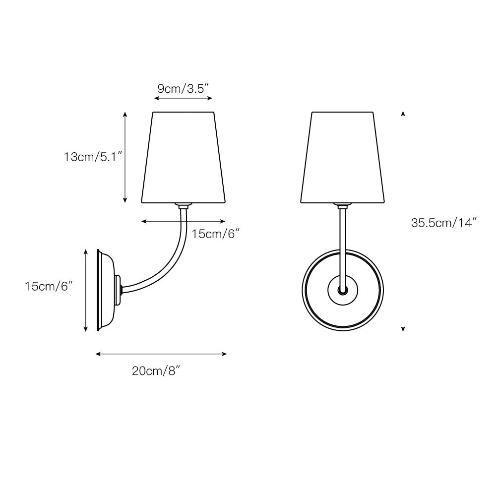 Lumoise wandlamp