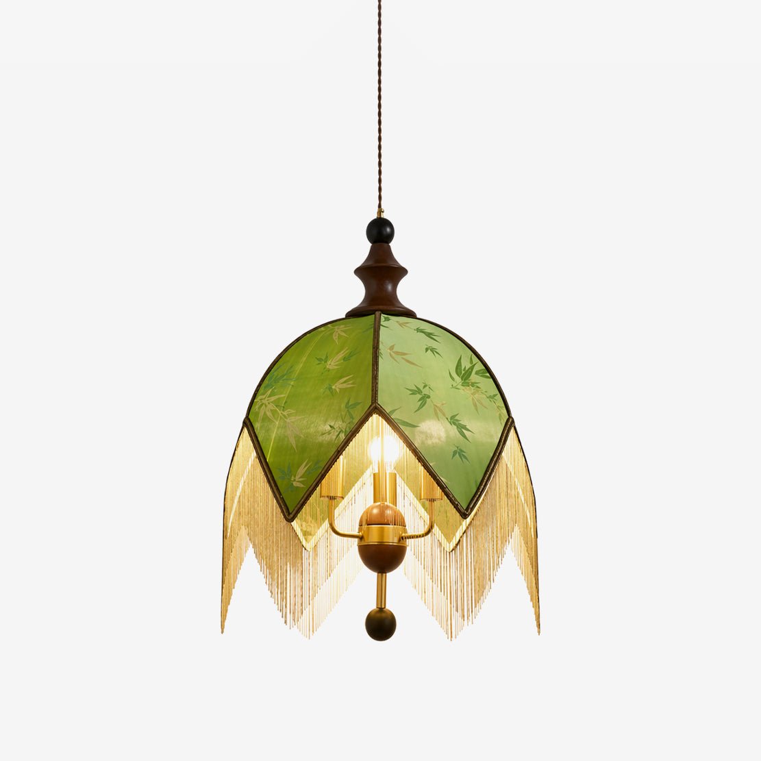 Delphine Verdant Fringe hanglamp