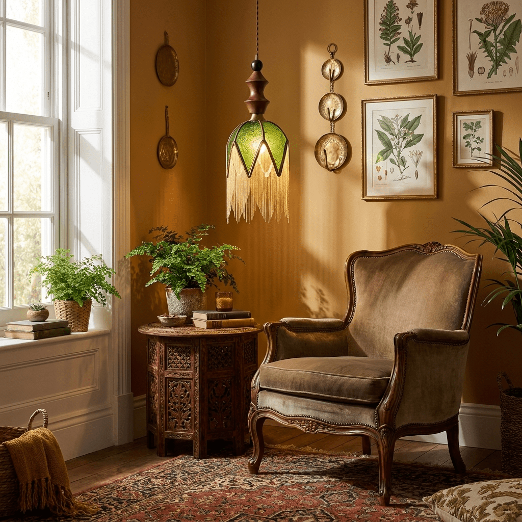 Melisande Verdant Tassel hanglamp
