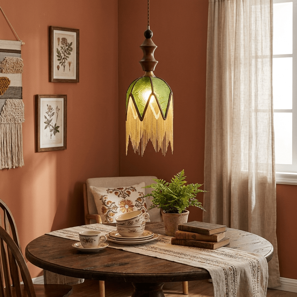 Melisande Verdant Tassel hanglamp
