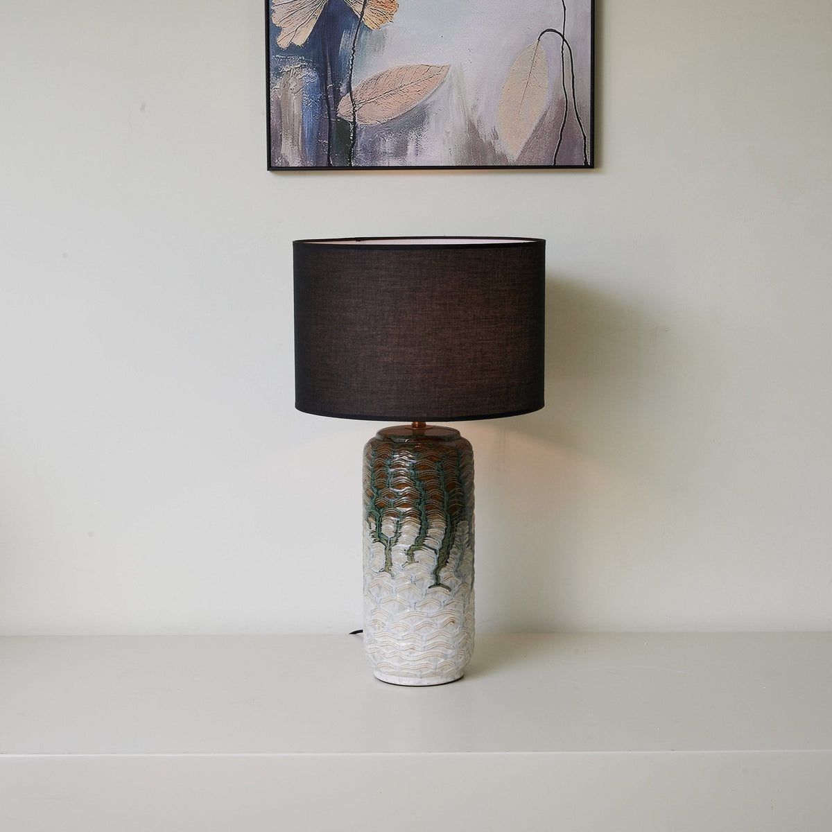 Ainsley Moderne tafellamp van keramiek