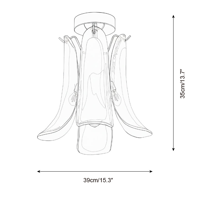 Oreleeria plafondlamp