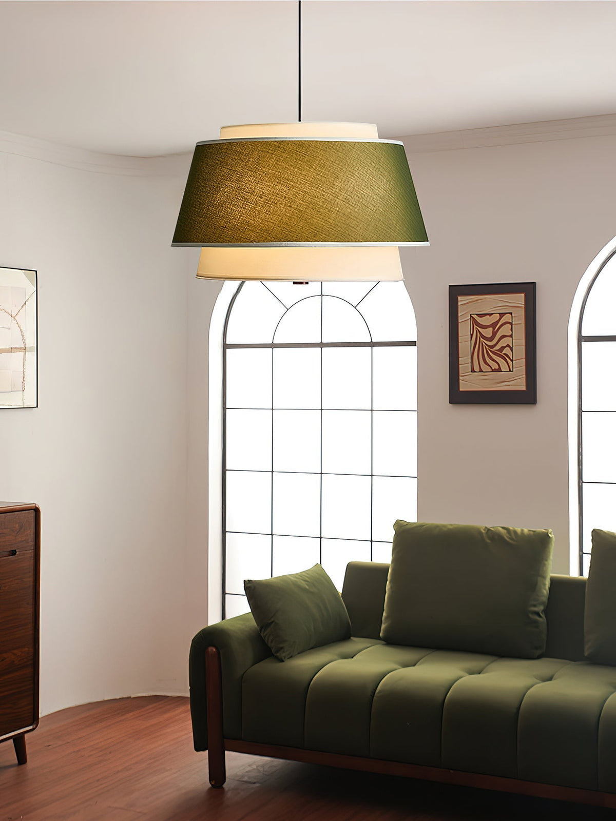 Verdura hanglamp van stof
