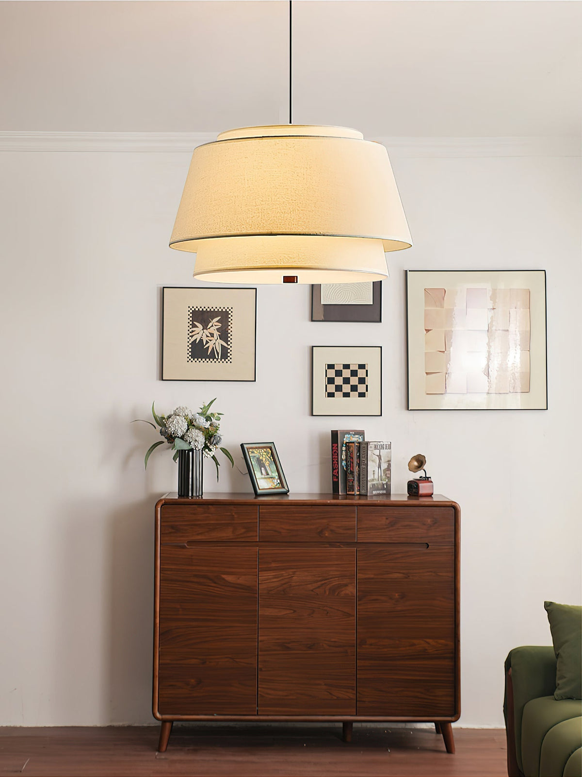 Verdura hanglamp van stof