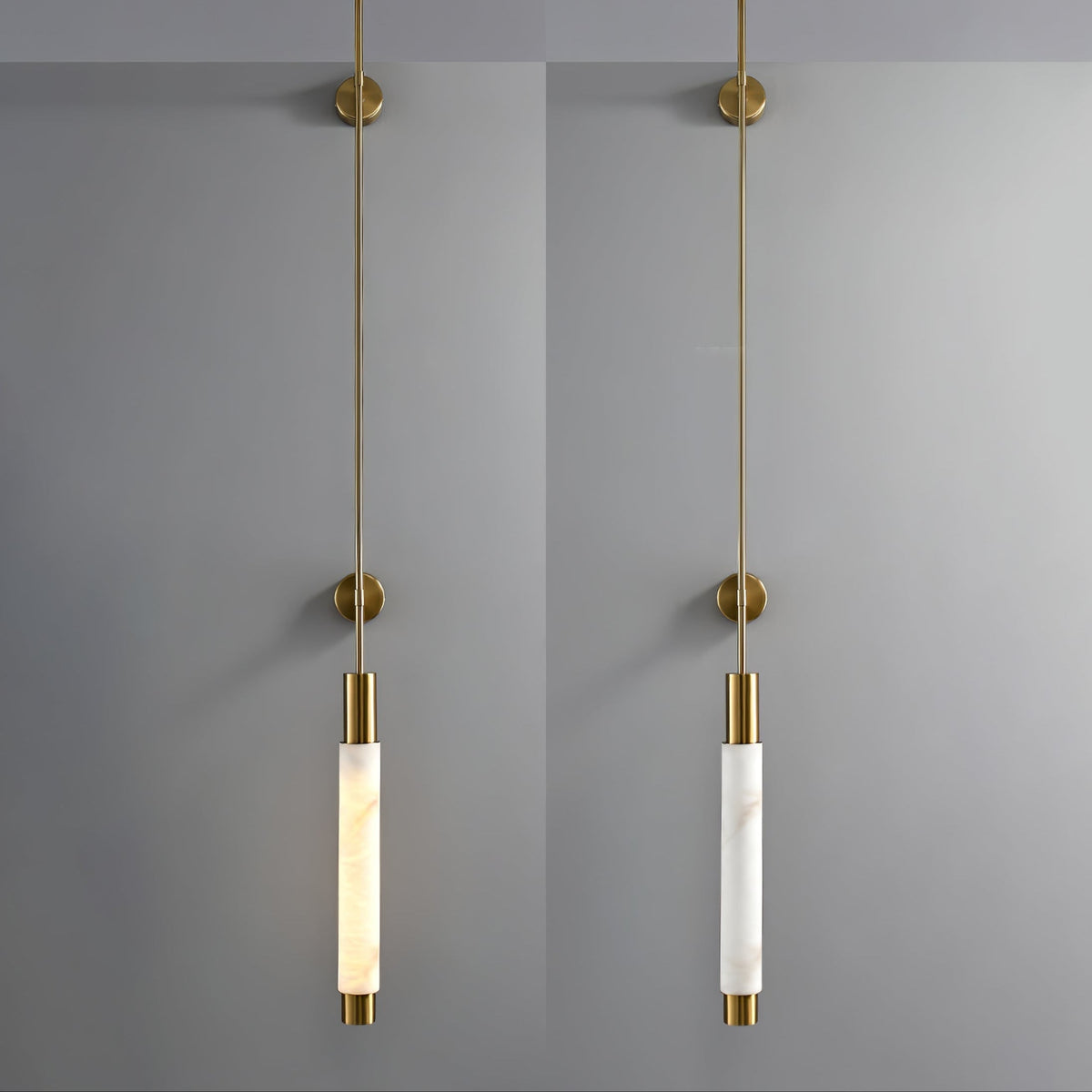 Rico Minimalistische wandlamp van albast