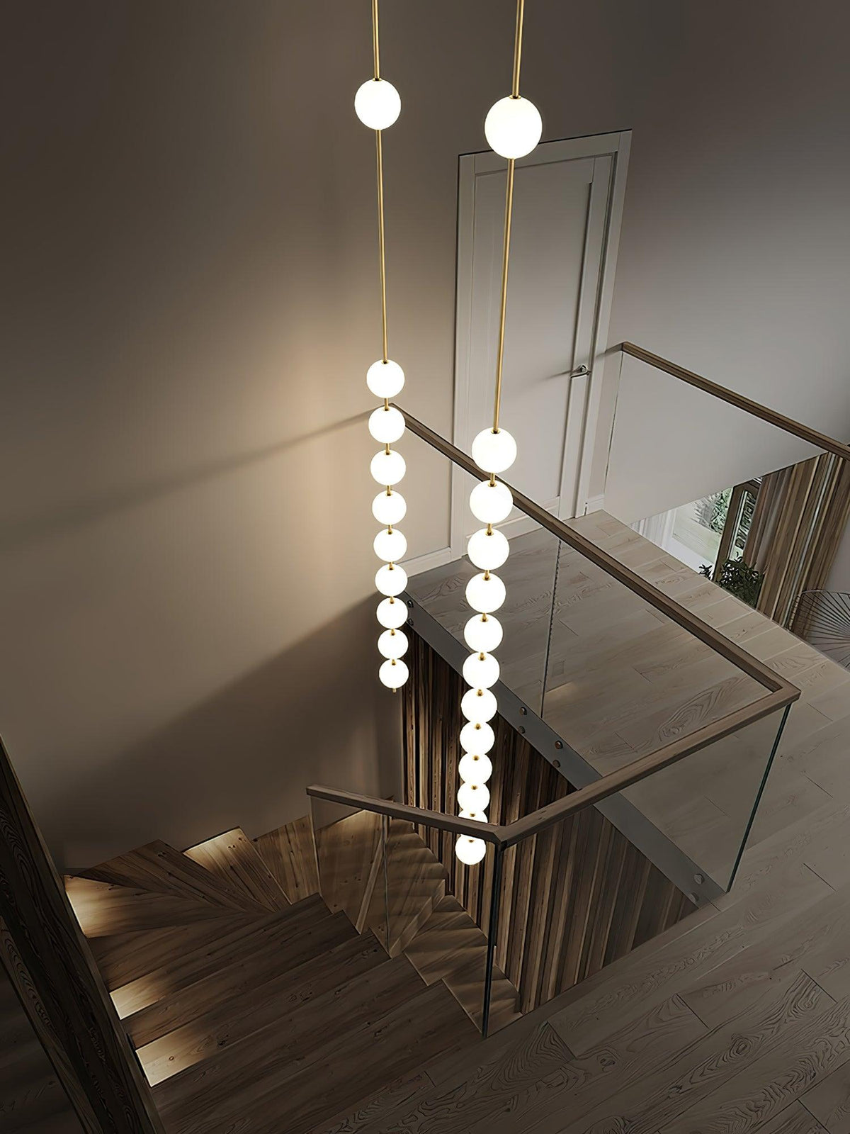 Valem Moderne hanglamp van messing