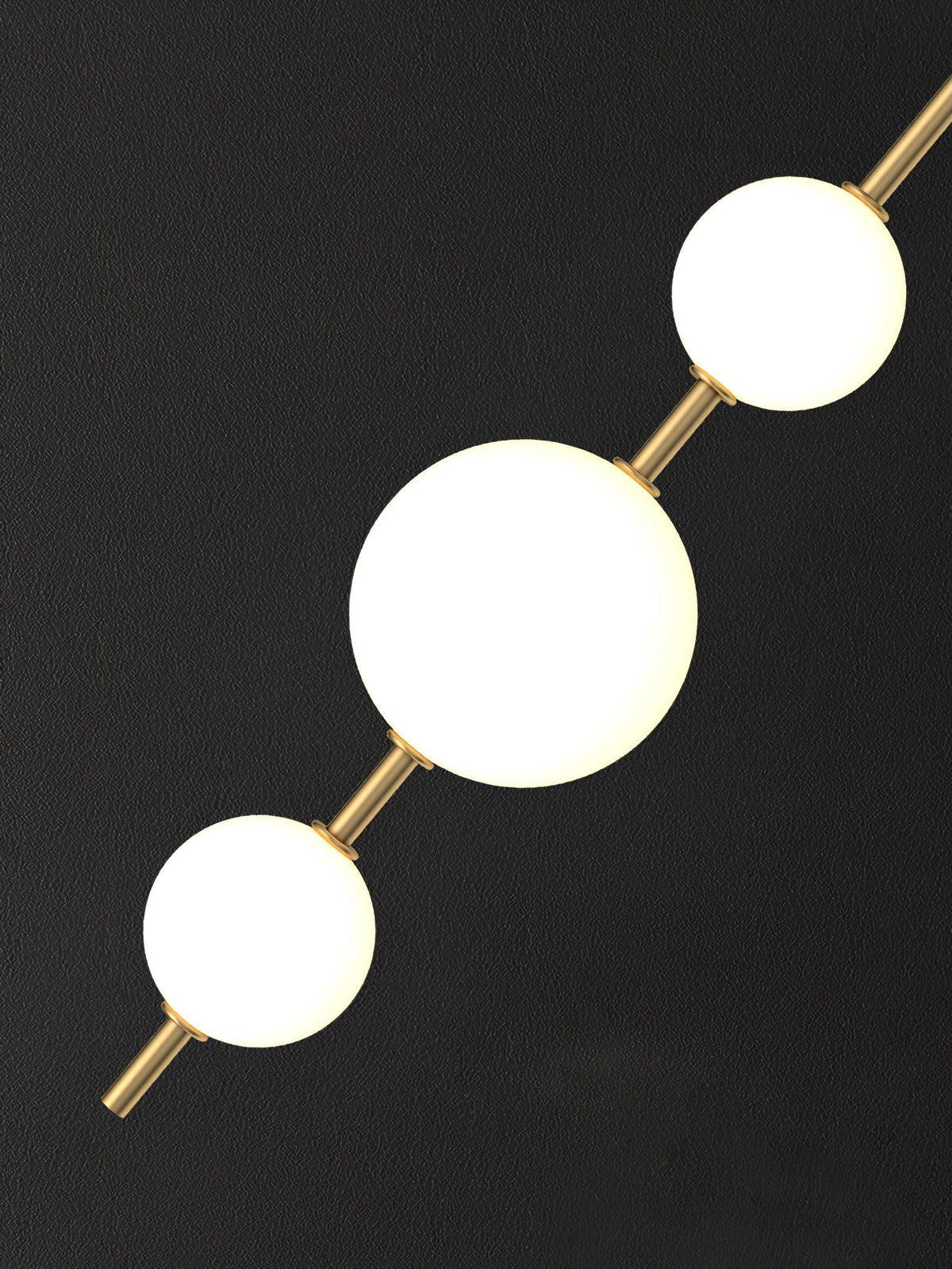 Velloran messing Kunststof hanglamp