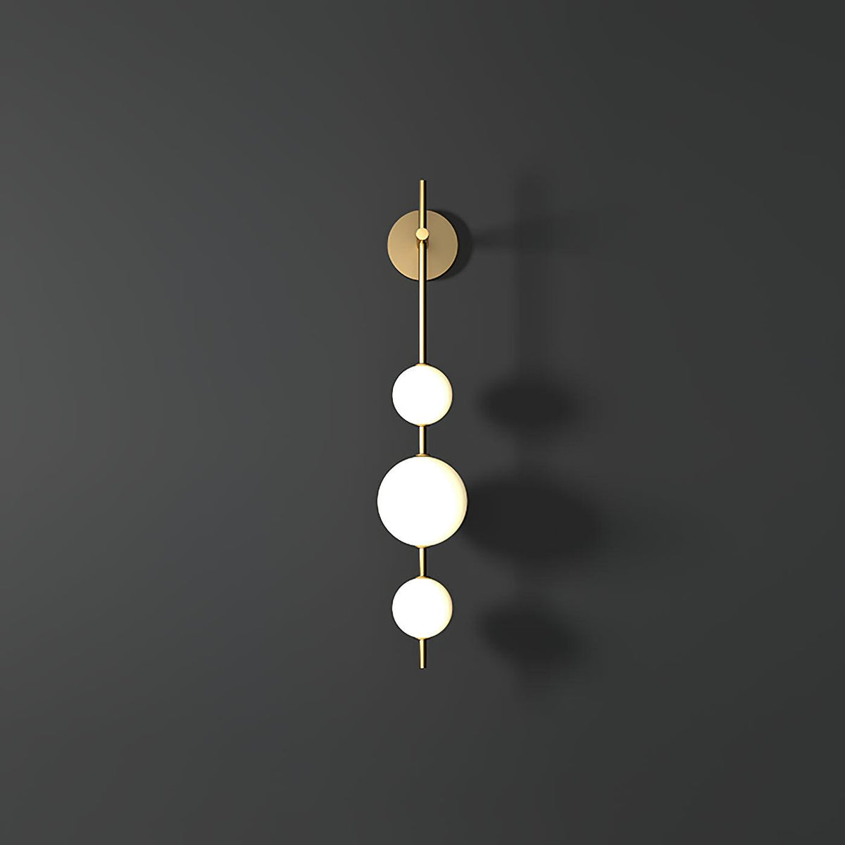 Miriiella wandlamp Verticale Bol Minimalistisch