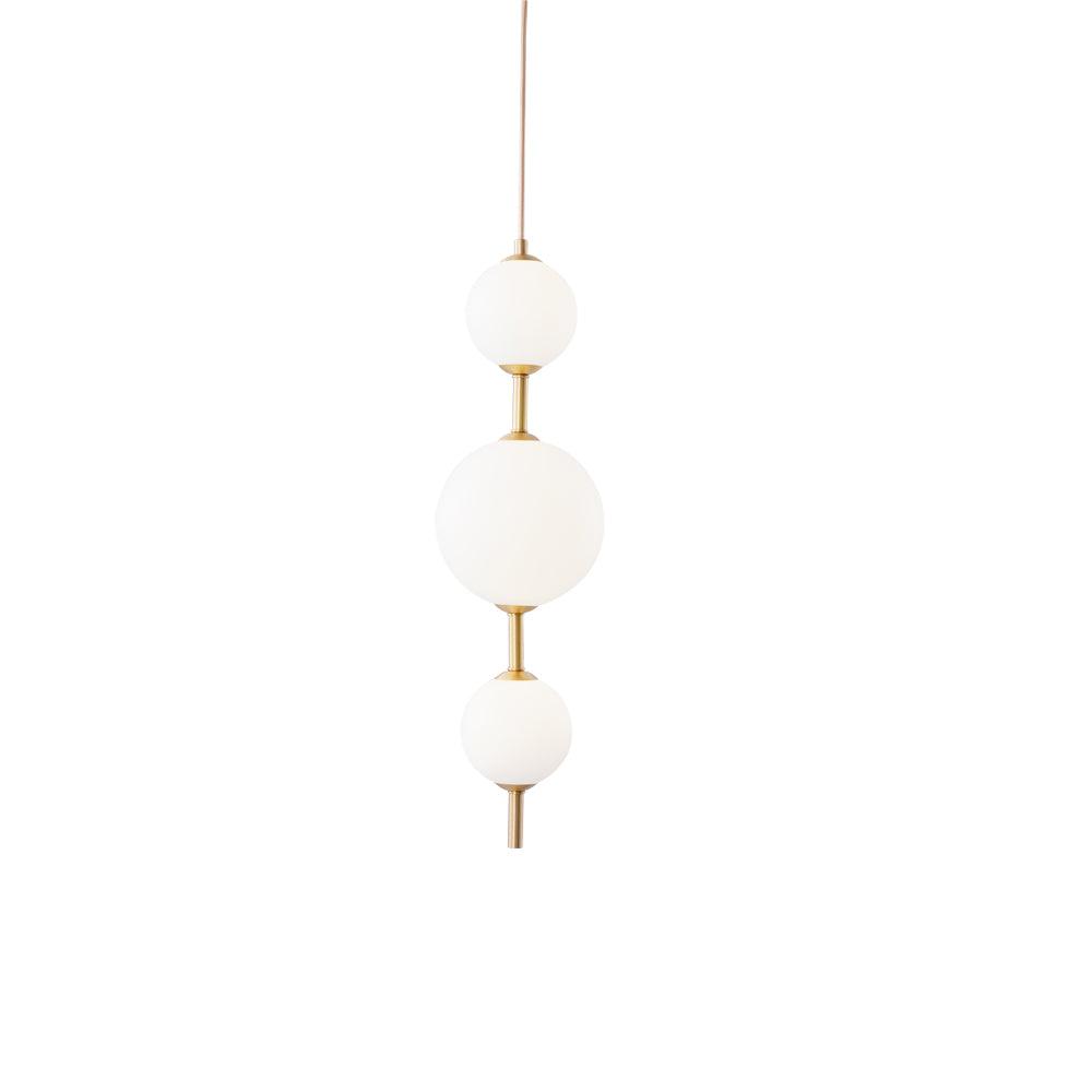 Velloran messing Kunststof hanglamp