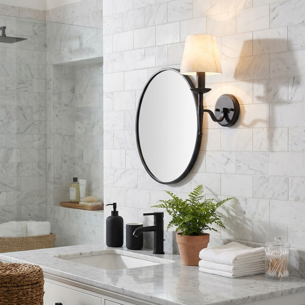 Iverstone Albasten wandlamp