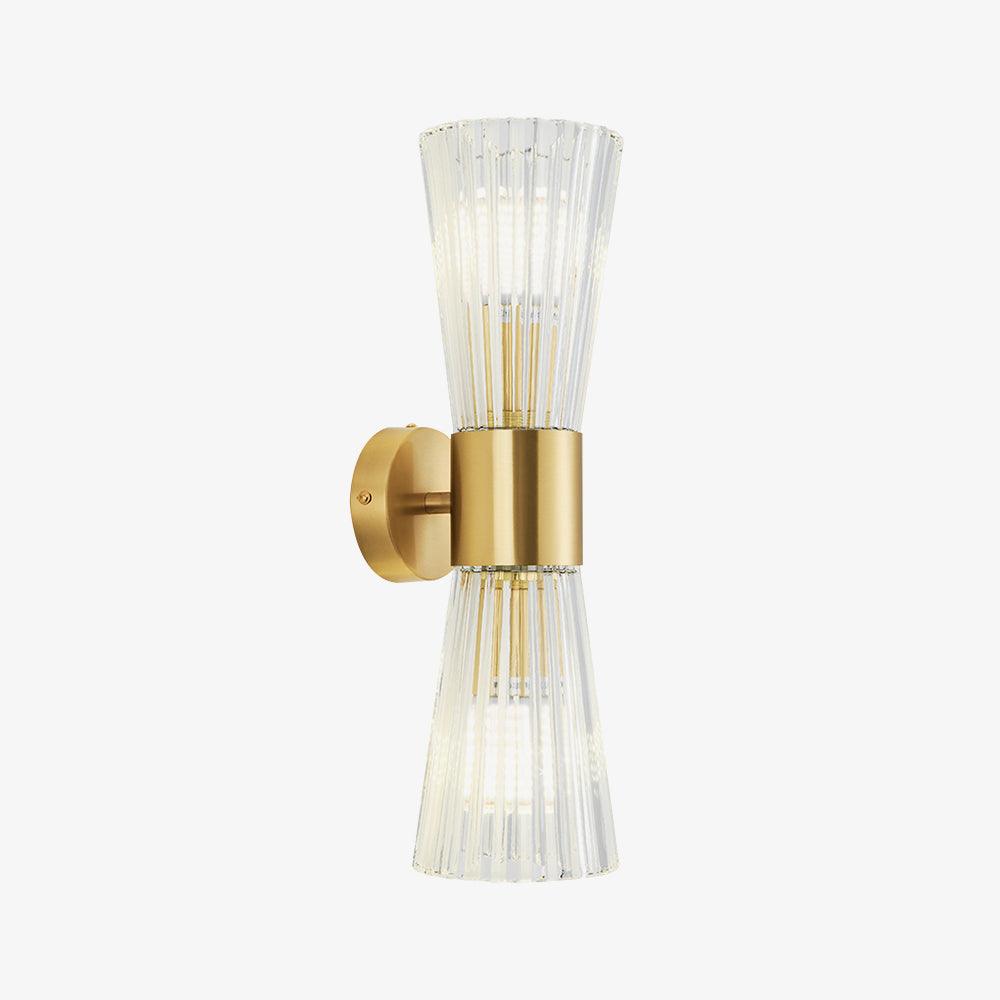 Cyrinenne kristallen artistieke wandlamp