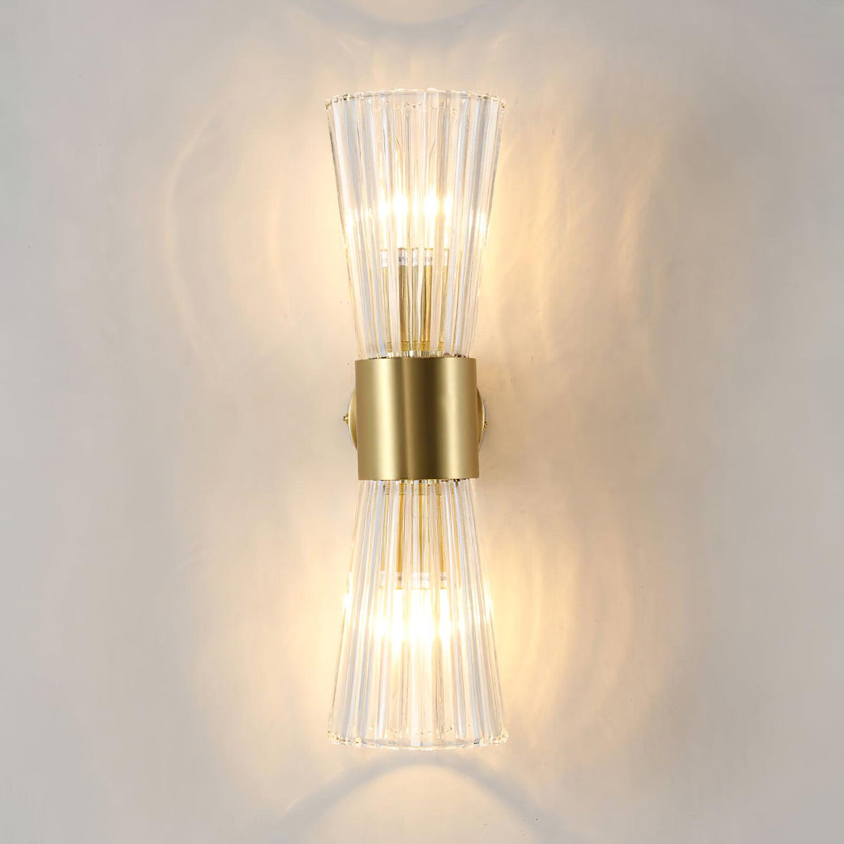 Cyrinenne kristallen artistieke wandlamp