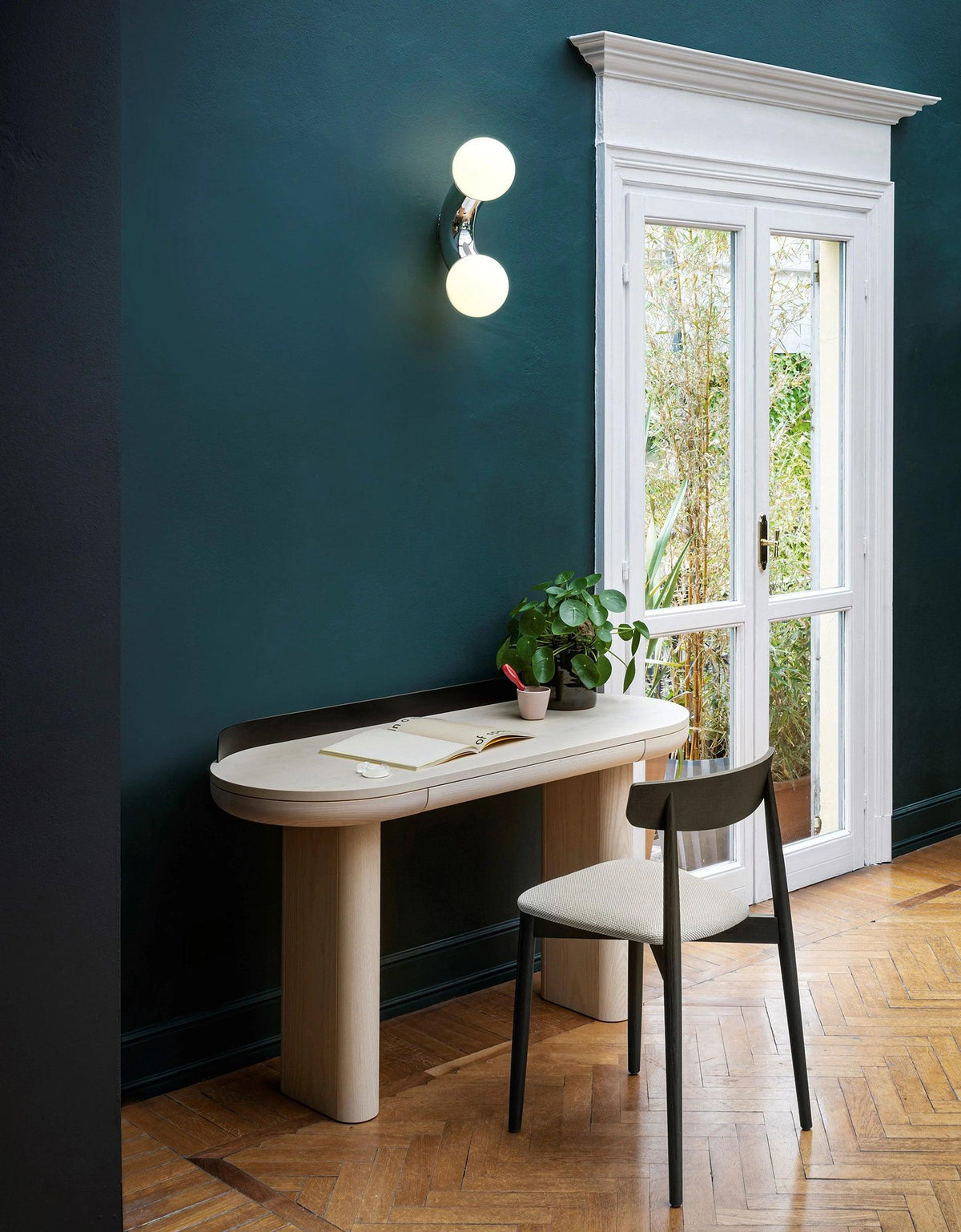 Vaelorn Premium Noordse kunst wandlamp van glas