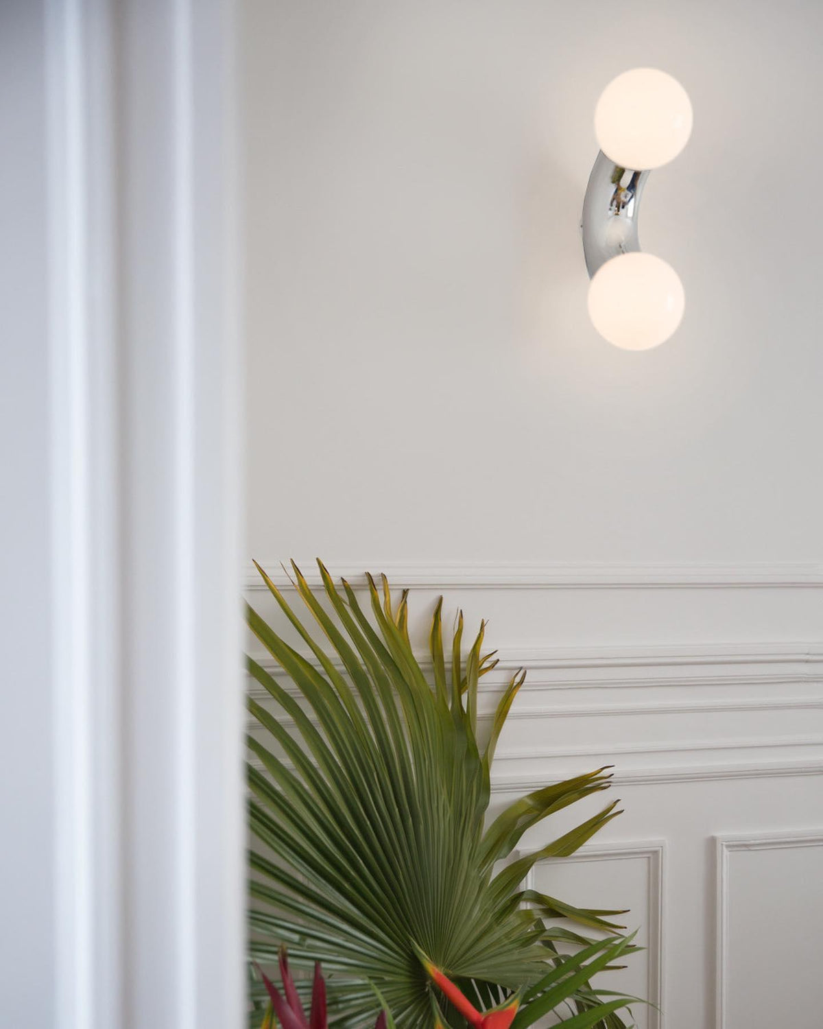 Vaelorn Premium Noordse kunst wandlamp van glas