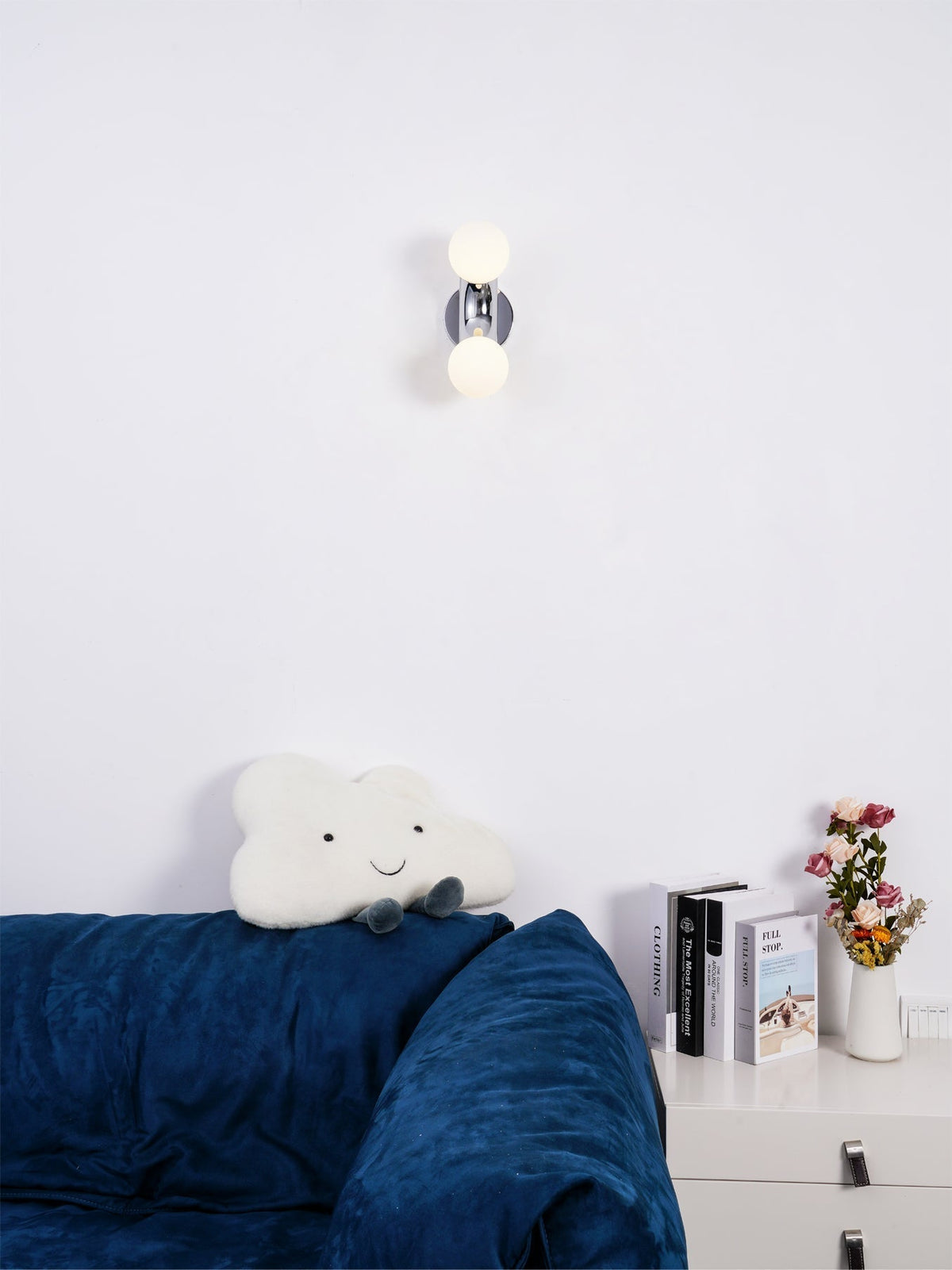 Vaelorn Premium Noordse kunst wandlamp van glas