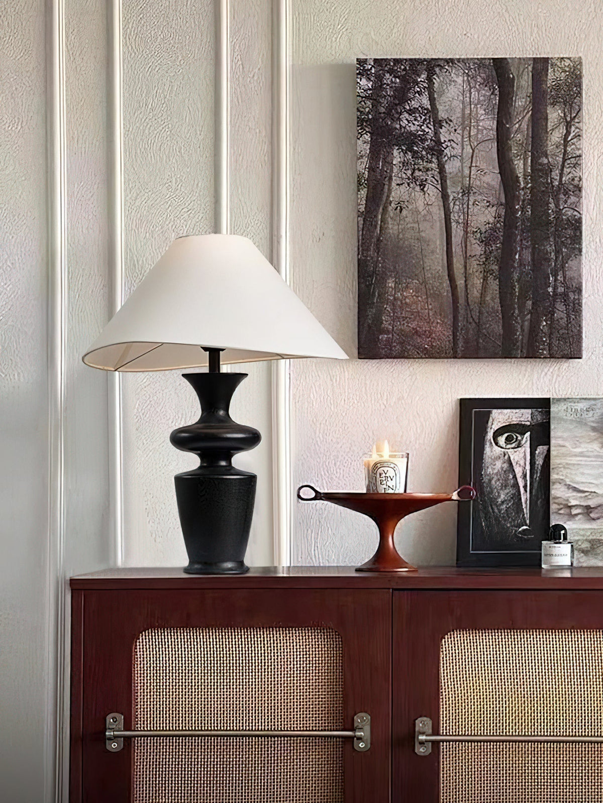 Sylaleria minimalistische tafellamp van hout