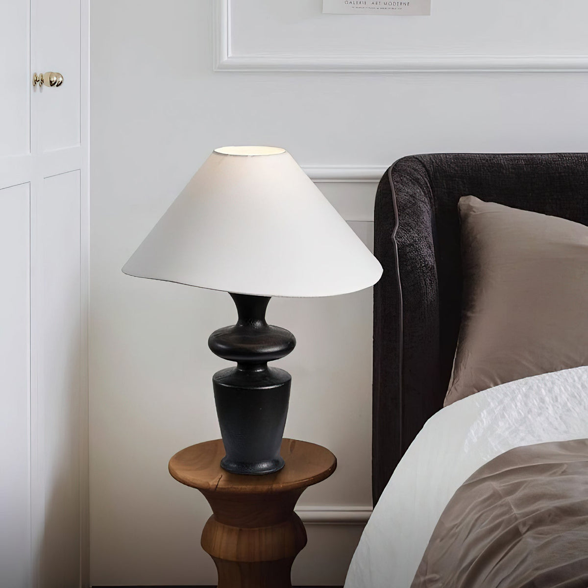 Sylaleria minimalistische tafellamp van hout