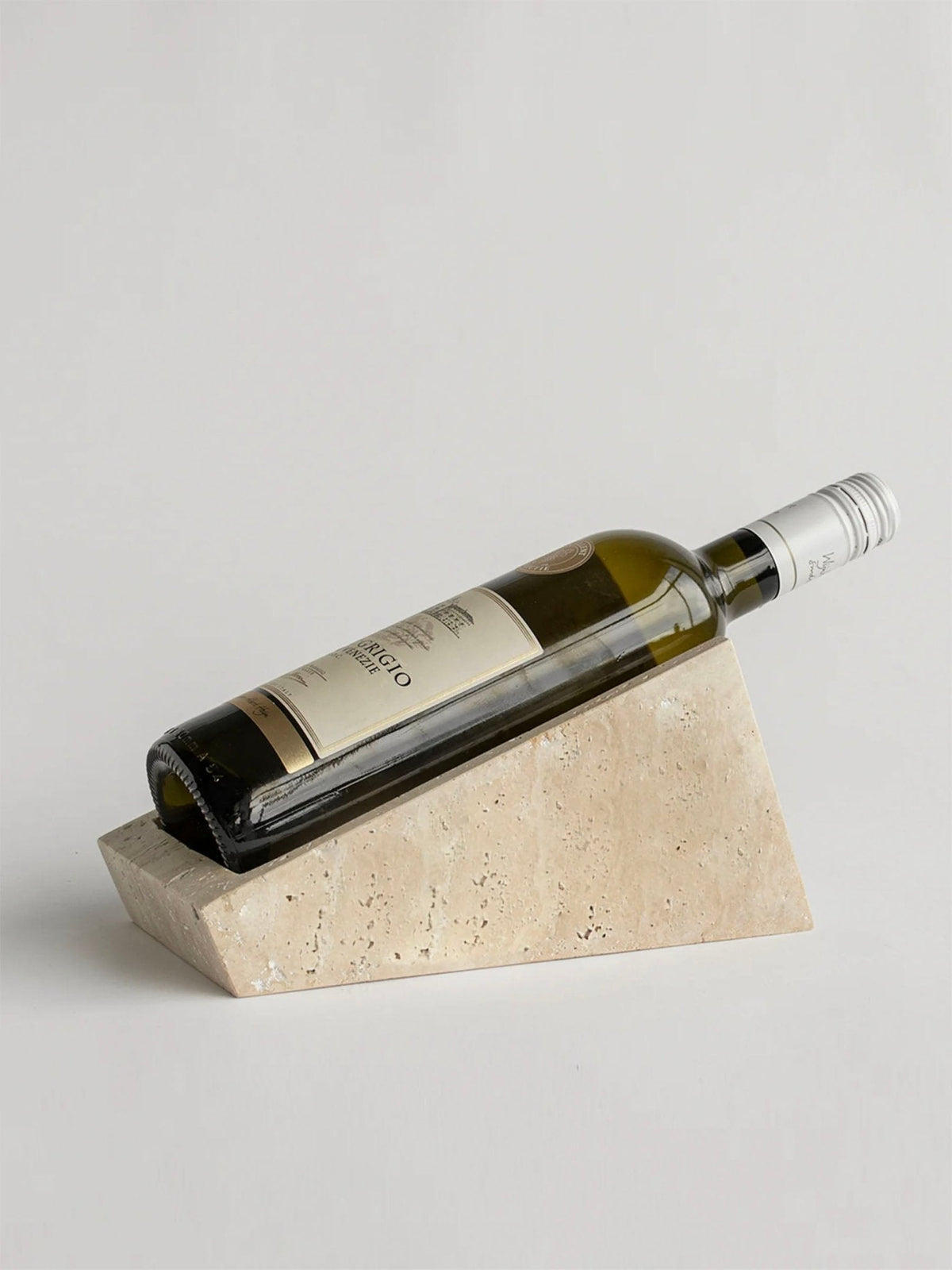 Selivian Cantilever Marmeren Wijnhouder met Steun voor Eén Fles