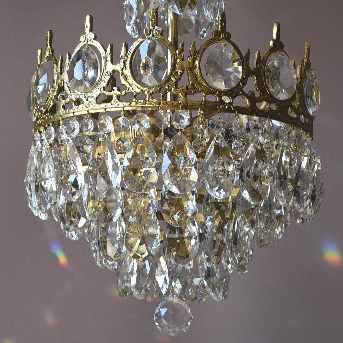 Luxeian Vintage Kristallen Kroonluchter