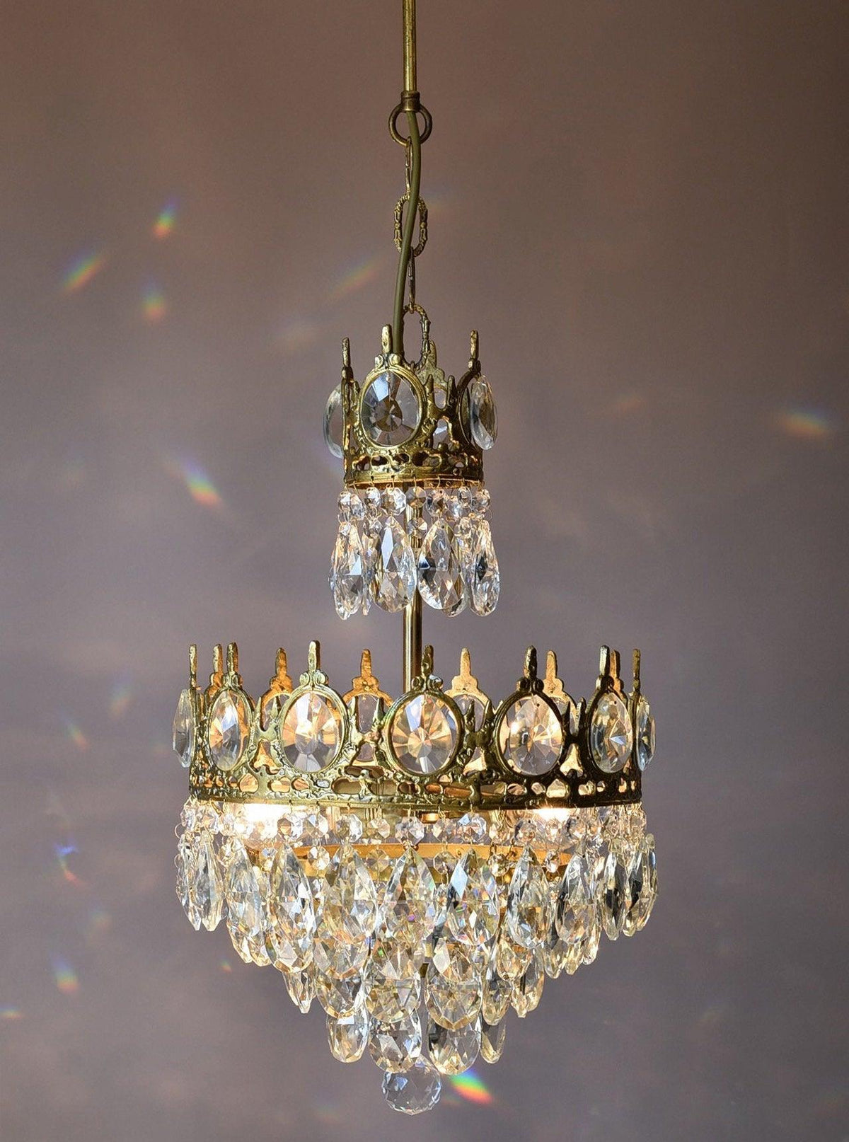 Luxeian Vintage Kristallen Kroonluchter