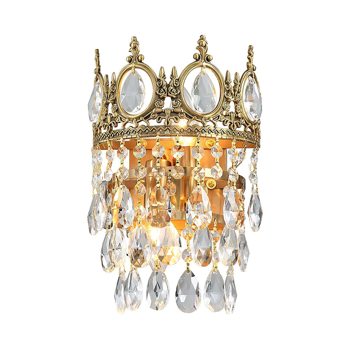 Ulliryra Vintage Kristallen wandlamp