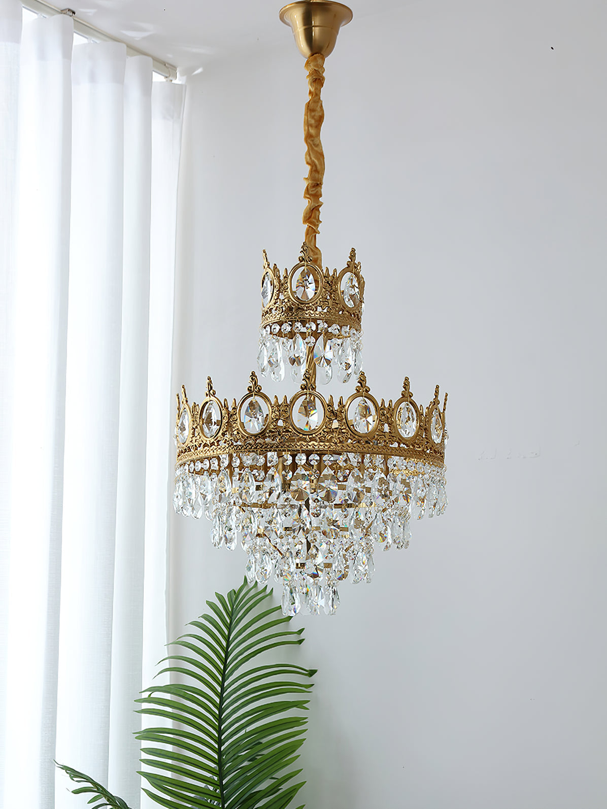 Luxeian Vintage Kristallen Kroonluchter
