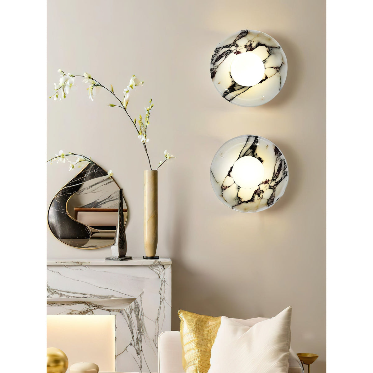 Orelisine wandlamp