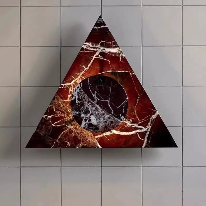 Pyramid Rustic marmer wandlamp