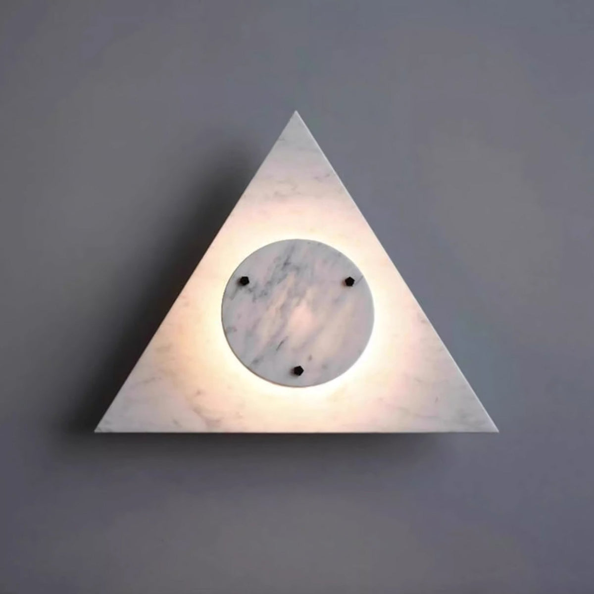 Pyramid Rustic marmer wandlamp