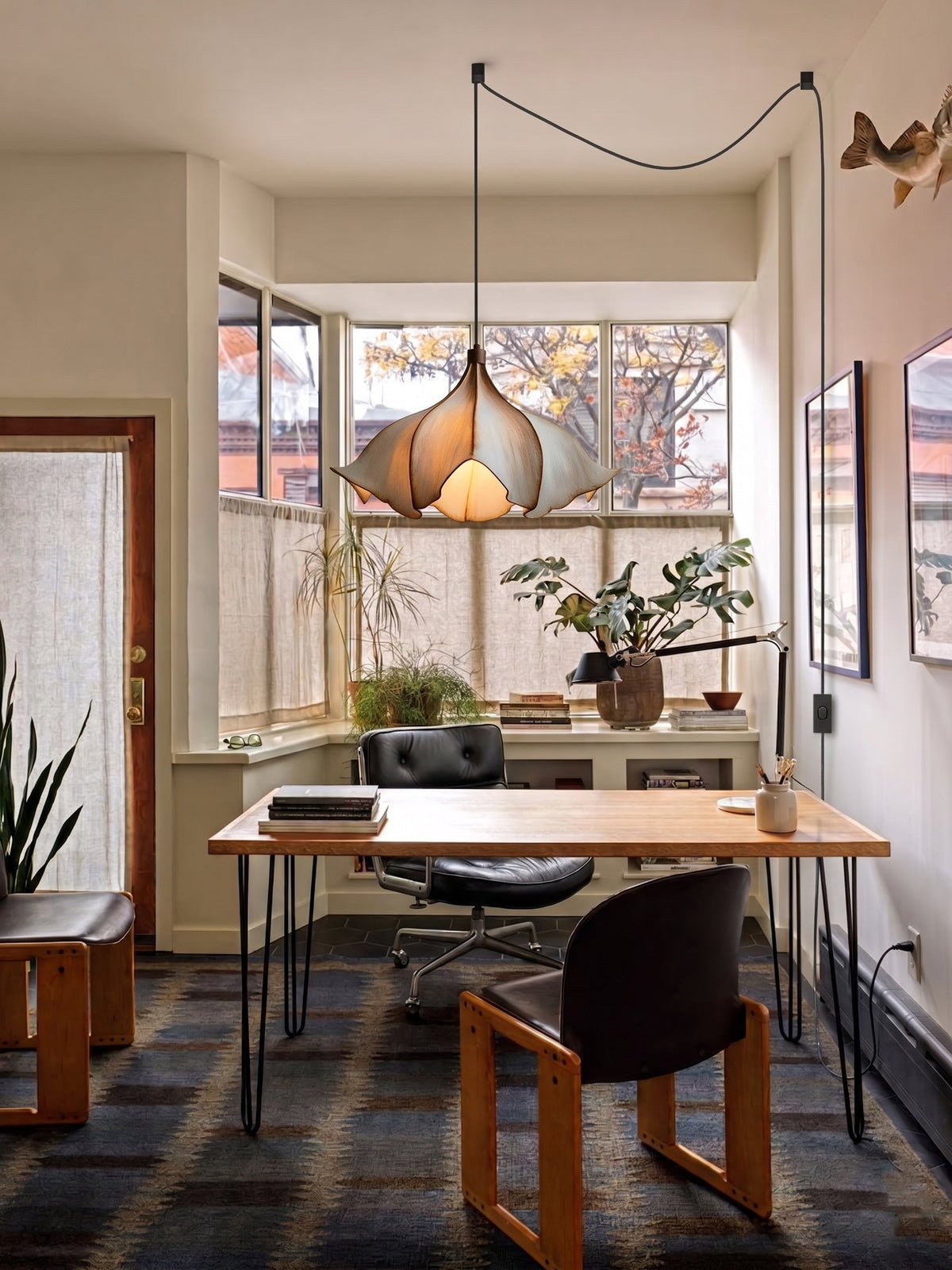 Lumalaine hanglamp met slinger
