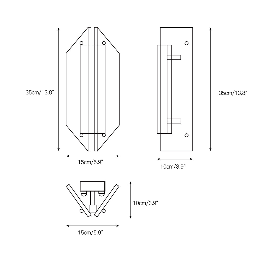 Terianelle wandlamp