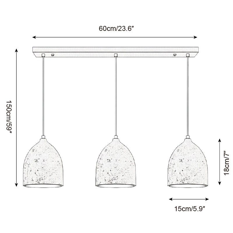Clay hanglamp